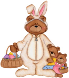 an easter bear family